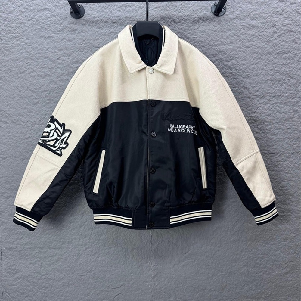 Louis Vuitton Baseball Leather Jacket